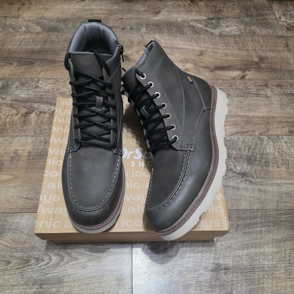Dr Scholls Leather Boots Men Size 11